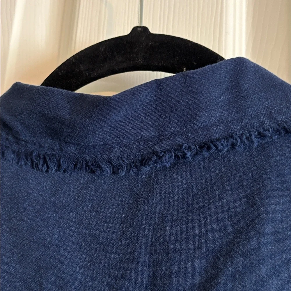 Deep Blue lightweight boho jacket Medium - Picture 8 of 8